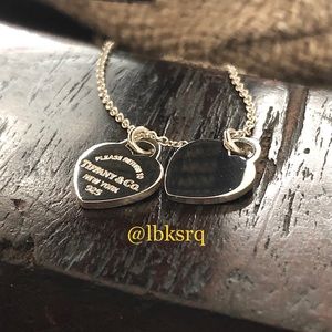 Deals for Tiffany Mini Hearts Necklace 